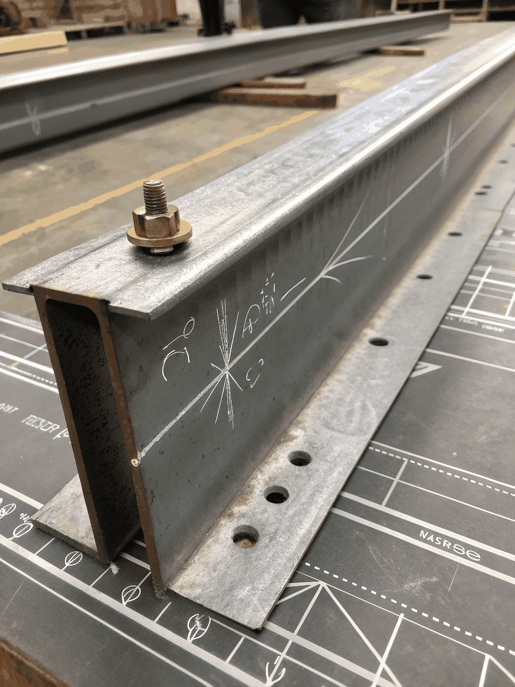 Vigas IPE de acero estructural de alta resistencia