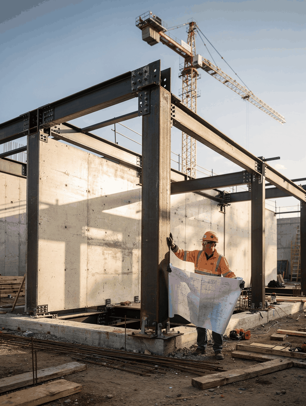 Viga IPR Estructural en uso